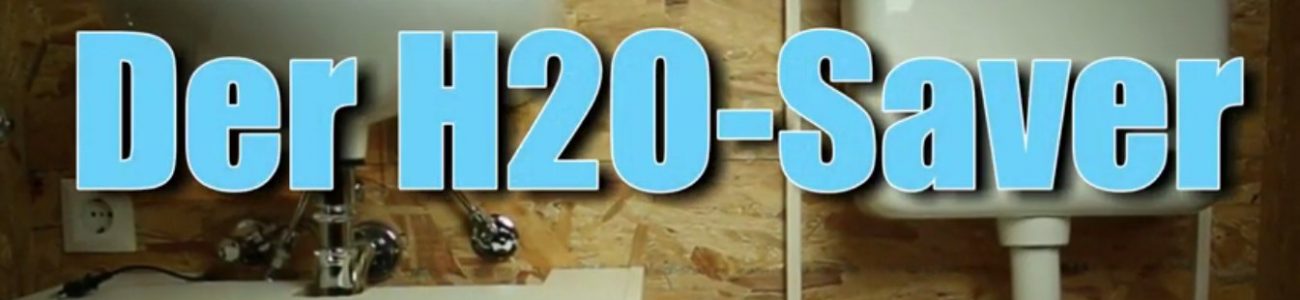 Youtube-Video H²O-Saver Wassersparschaltung Patent Verkauf